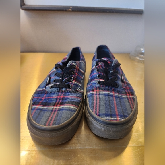 Plaid Unisex Vans Size 7.5 Women's 6 Men's - Picture 2 of 9